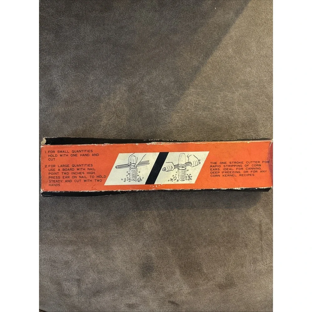 Vintage Kernel Stripper Stainless Steel Blades‎ # 6560 Made In Japan
